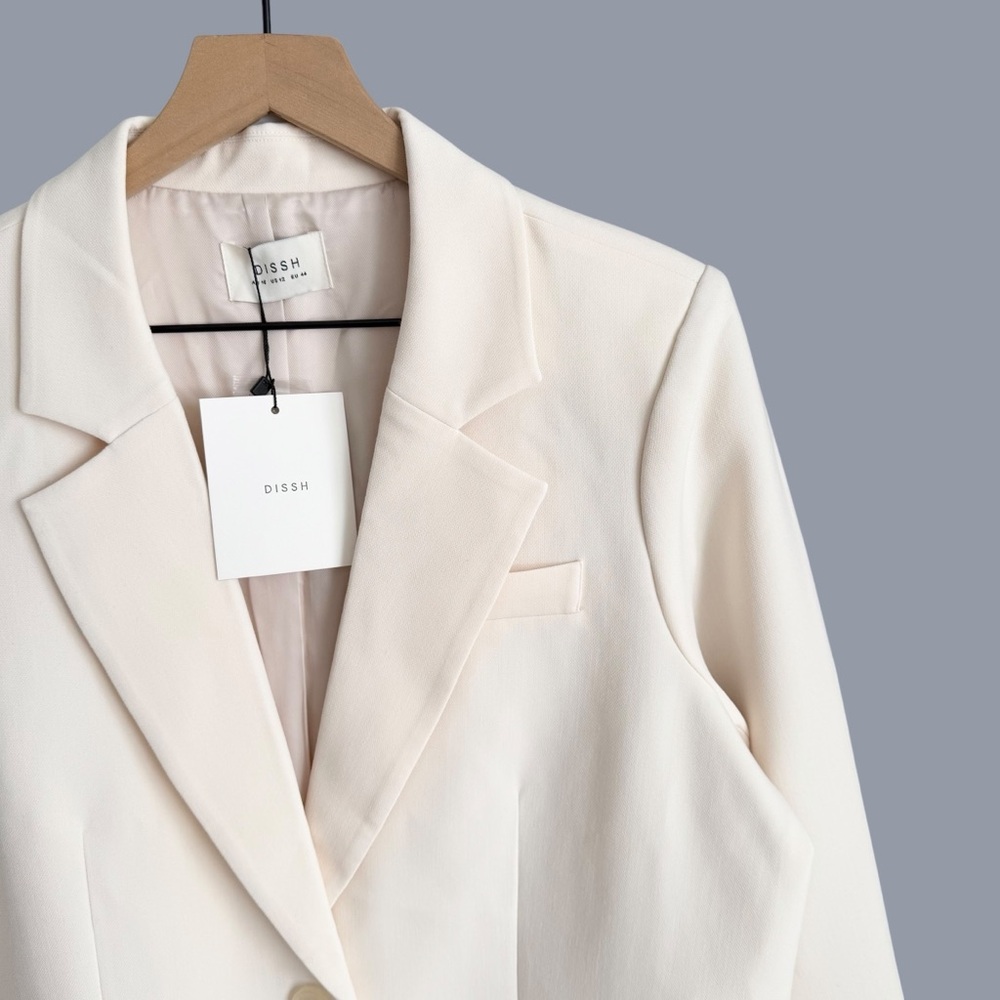 DISSH Kirby Cream Blazer Size 12 NWT - Picture 4 of 11